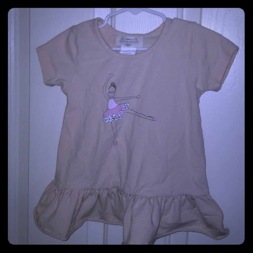 Taylor Joelle Ballerina Peplum Top